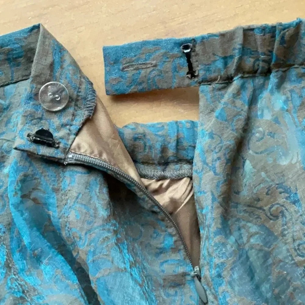 🩱Pretty Coldwater Creek Beautiful ALine Skirt Lace Overlay w/a little Shimmer🩱